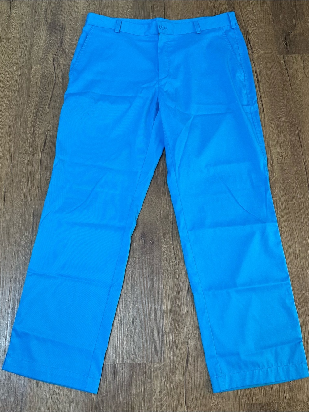 Nike Golf Tour Performance Dri‑FIT Pants Bright Blue Flat Front Men’s 35x30